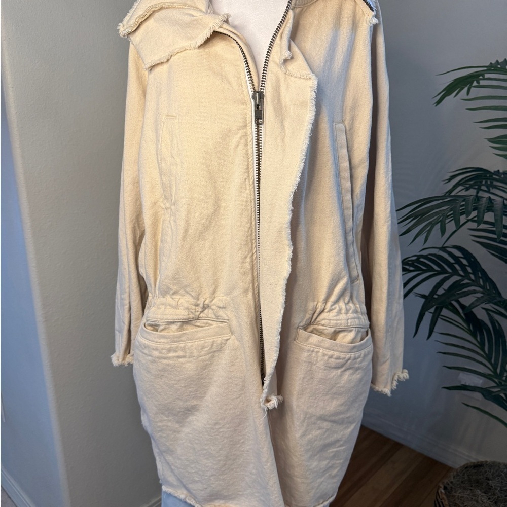 Tribe Kelley Beige Jacket that is Made in the States - Picture 7 of 14